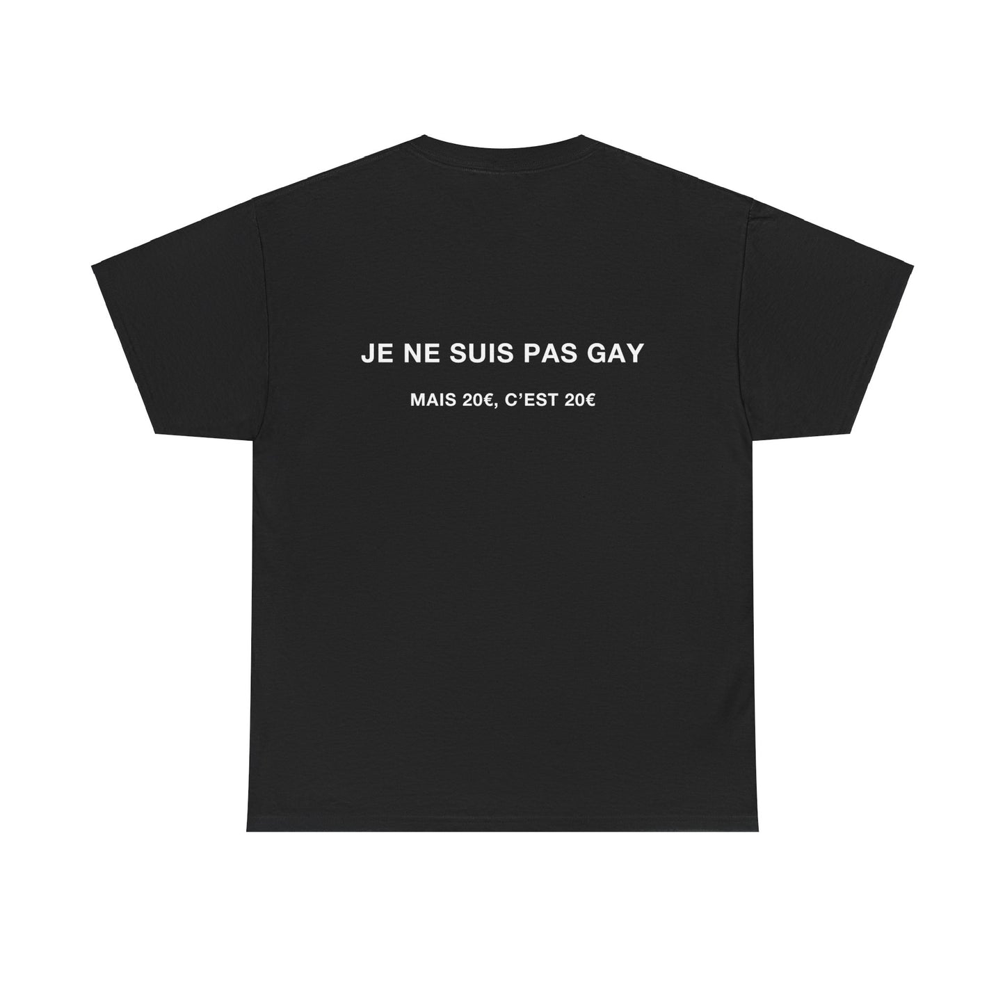 JE NE SUIS PAS GAY MAIS 20 EURO C'EST 20 EURO